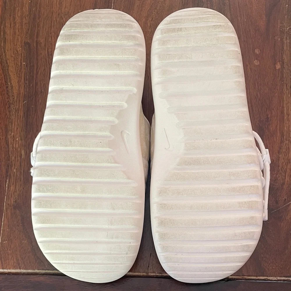 Nike Asuna 2 Transcend Slides Sandals Light Orewood/White Men’s Sz 8 FD6954-100
